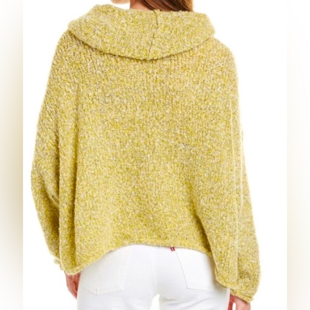 Free People Quince BFF Cowl Neck Sweater in “Quince” (Yellow) Colour - Picture 2 of 6